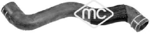 Патрубок радиатора Metalcaucho 09547