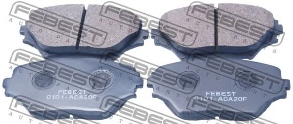 Тормозные колодки FEBEST 0101-ACA20F