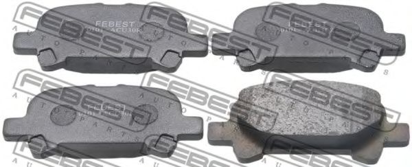 Тормозные колодки FEBEST 0101-ACV30R
