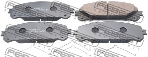 Тормозные колодки FEBEST 0101-ASU40F
