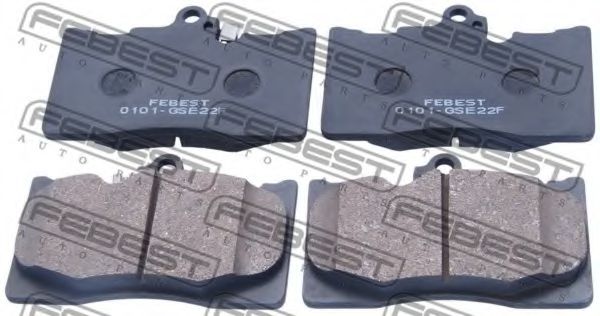 Тормозные колодки FEBEST 0101-GSE22F