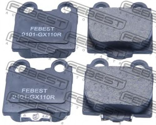 Тормозные колодки FEBEST 0101-GX110R