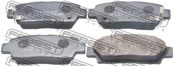 Тормозные колодки FEBEST 0101-GX90R