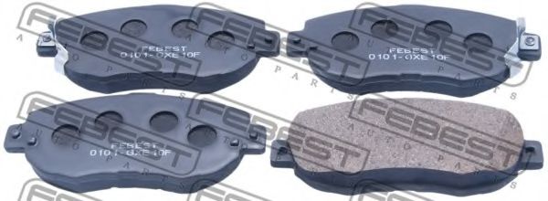 Тормозные колодки FEBEST 0101-GXE10F
