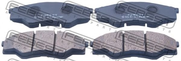 Тормозные колодки FEBEST 0101-KUN40F