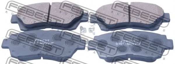 Тормозные колодки FEBEST 0101-MCV20F