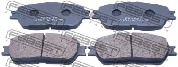 Тормозные колодки FEBEST 0101-MCV30F