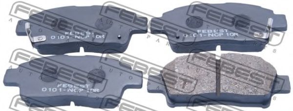 Тормозные колодки FEBEST 0101-NCP10R