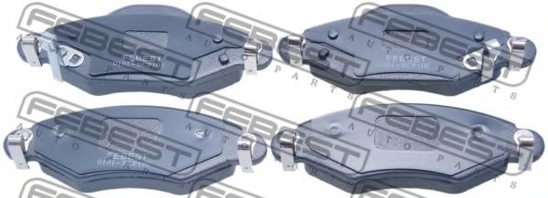 Тормозные колодки FEBEST 0101-SCP10F