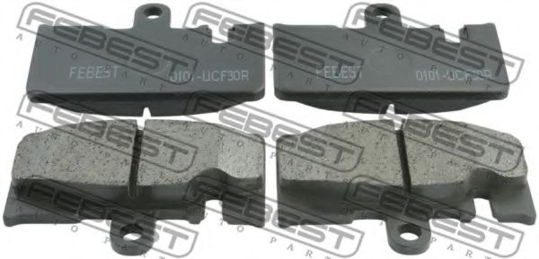 Тормозные колодки FEBEST 0101-UCF30R