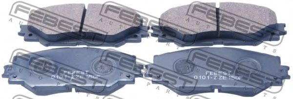 Тормозные колодки FEBEST 0101-ZZE150F