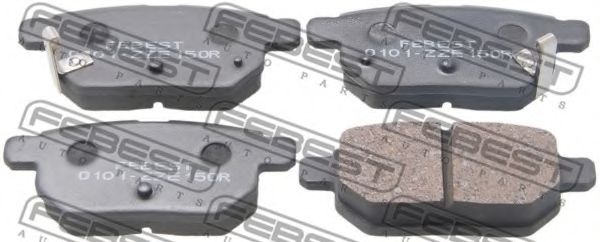Тормозные колодки FEBEST 0101-ZZE150R