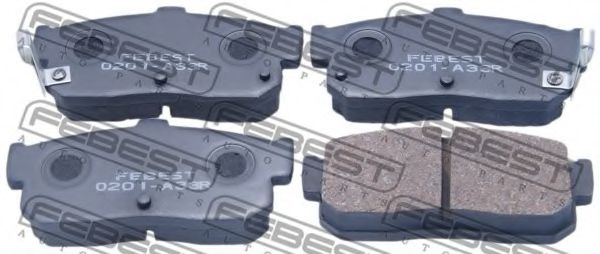Тормозные колодки FEBEST 0201-A33R