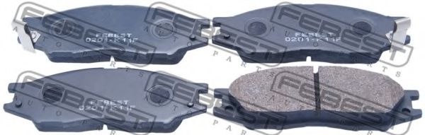 Тормозные колодки FEBEST 0201-K11F