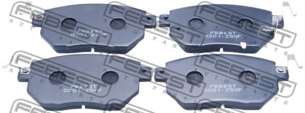 Тормозные колодки FEBEST 0201-Z50F