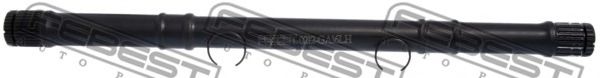 Полуось в сборе FEBEST 0212-GA16LH