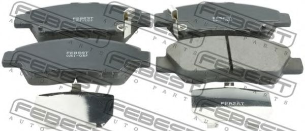 Тормозные колодки FEBEST 0301-GEF