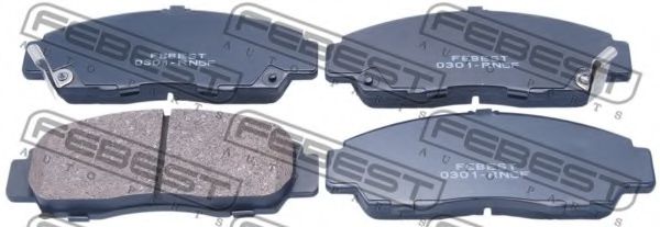 Тормозные колодки FEBEST 0301-RN5F