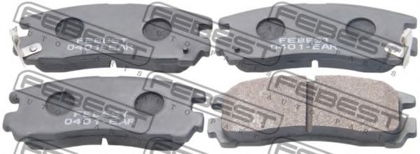 Тормозные колодки FEBEST 0401-EAR
