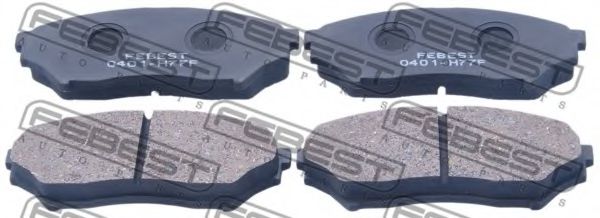 Тормозные колодки FEBEST 0401-H77F