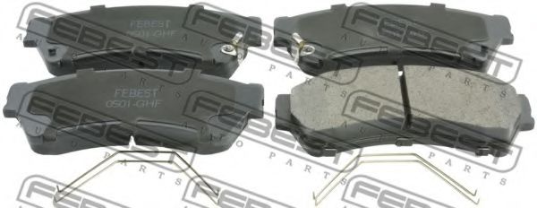 Тормозные колодки FEBEST 0501-GHF