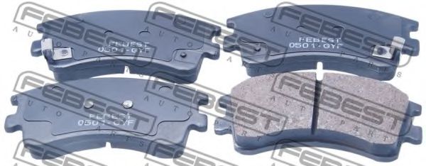 Тормозные колодки FEBEST 0501-GYF