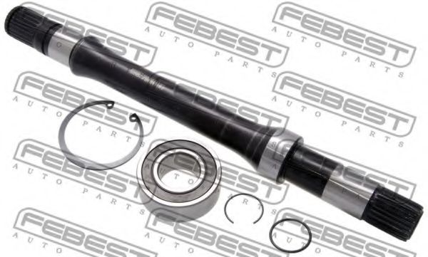 Полуось в сборе FEBEST 0712-RH413WD