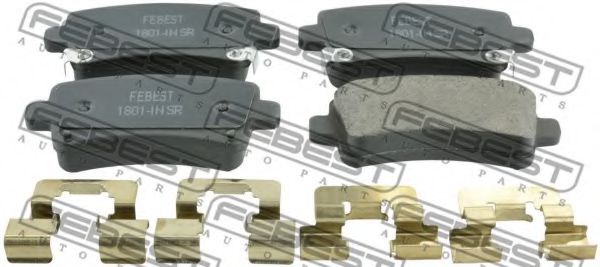 Тормозные колодки FEBEST 1801-INSR