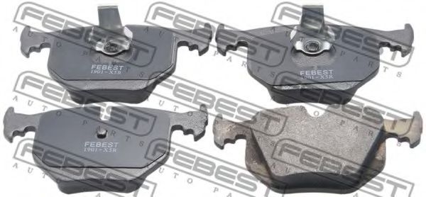Тормозные колодки FEBEST 1901-X5R