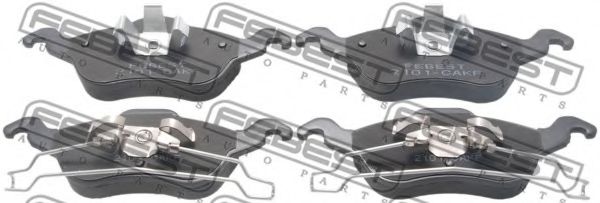 Тормозные колодки FEBEST 2101-CAKF