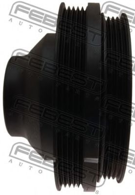 Шкив коленвала FEBEST HYDS-TER