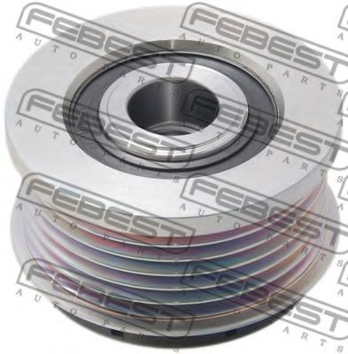 Ременный шкив генератора FEBEST TDS-ACV40