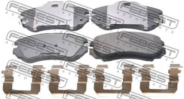 Тормозные колодки FEBEST 1201-ELANF