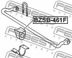 Втулка стабилизатора FEBEST BZSB-461F Втулка стабилизатора FEBEST BZSB-461F