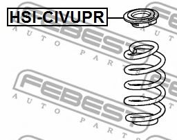 Тарелка пружины FEBEST HSI-CIVUPR Тарелка пружины FEBEST HSI-CIVUPR