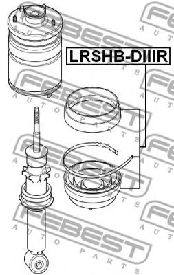 Пыльник амортизатора FEBEST LRSHB-DIIIR Пыльник амортизатора FEBEST LRSHB-DIIIR