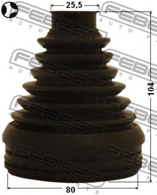 Пыльник шруса FEBEST 0115-ZVW30T Пыльник шруса FEBEST 0115-ZVW30T