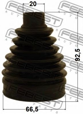 Пыльник шруса FEBEST 0117P-ACA33R Пыльник шруса FEBEST 0117P-ACA33R