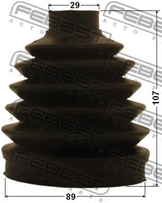 Пыльник шруса FEBEST 0117P-GSX30 Пыльник шруса FEBEST 0117P-GSX30