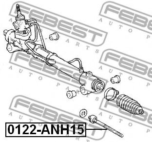 Рулевая тяга FEBEST 0122-ANH15 Рулевая тяга FEBEST 0122-ANH15