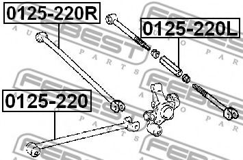 Рычаг подвески FEBEST 0125-220R Рычаг подвески FEBEST 0125-220R