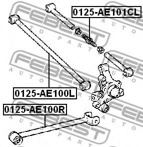 Рычаг подвески FEBEST 0125-AE101CL Рычаг подвески FEBEST 0125-AE101CL