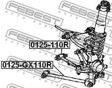 Рычаг подвески FEBEST 0125-GX110R Рычаг подвески FEBEST 0125-GX110R