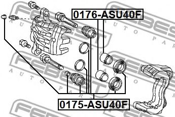 Поршень суппорта FEBEST 0176-ASU40F Поршень суппорта FEBEST 0176-ASU40F