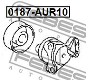 Ролик ремня генератора FEBEST 0187-AUR10 Ролик ремня генератора FEBEST 0187-AUR10