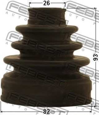 Пыльник шруса FEBEST 0215-D40 Пыльник шруса FEBEST 0215-D40