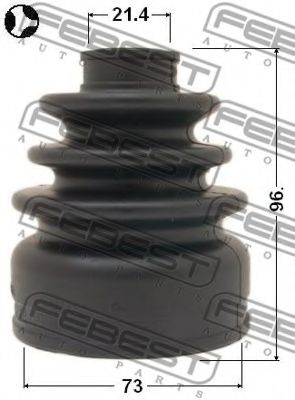 Пыльник шруса FEBEST 0215-J1016 Пыльник шруса FEBEST 0215-J1016