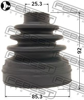 Пыльник шруса FEBEST 0215-R51T Пыльник шруса FEBEST 0215-R51T