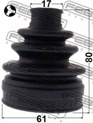 Пыльник шруса FEBEST 0215-T31RT Пыльник шруса FEBEST 0215-T31RT