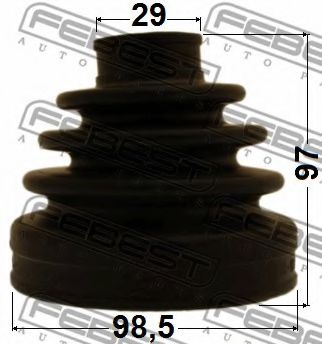 Пыльник шруса FEBEST 0215-Y62 Пыльник шруса FEBEST 0215-Y62